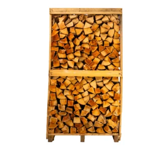 Brennholz Buche 25 cm vorgelagert (halbtrocken) auf Palette gestapelt, 1,8rm / 3srm – 1000 kg