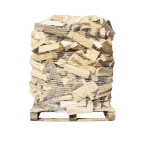 Buchen Brennholz Premium 33cm, rindenfrei auf Palette im Netz, ca. 1,6 srm / 1rm, 500 kg