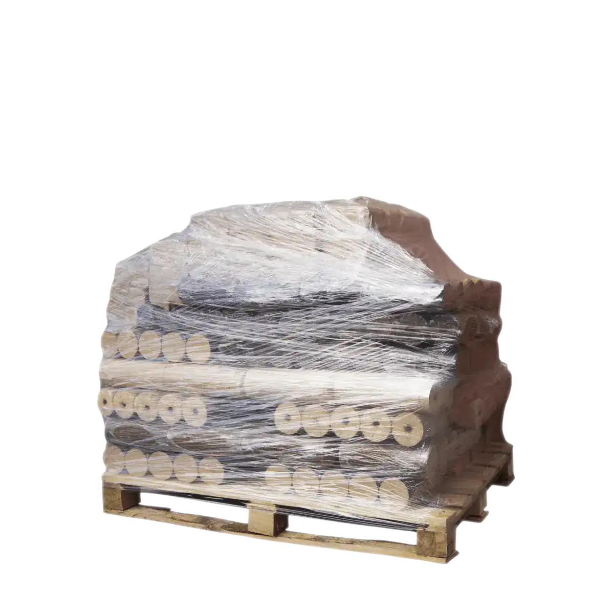 Holzbriketts Mix Palette 500 kg ( Halbe Palette ) – Bild 2