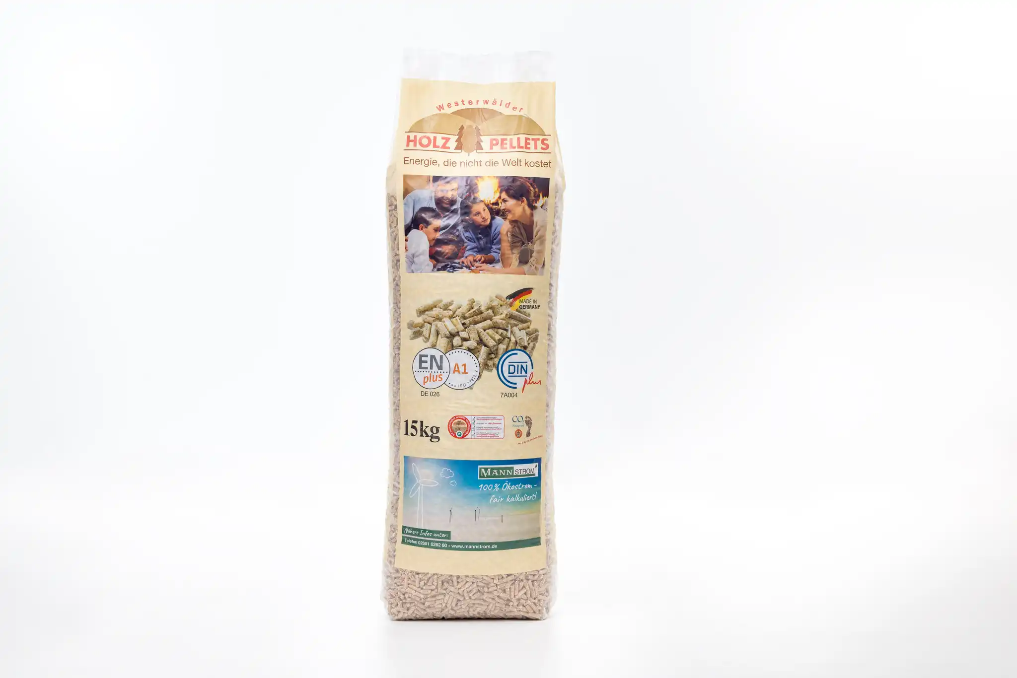 Westerwälder Pellets ENPlus A1 – Palette (65Sack) 975kg
