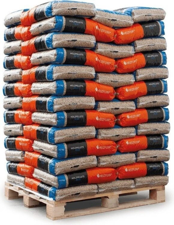 Heizfuxx Holzpellets “Blue” – 975 kg (65 x 15 kg Säcke) – Bild 4